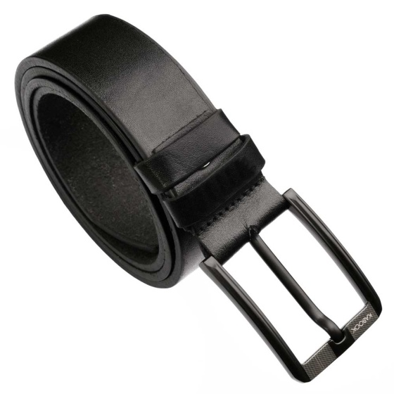 کمربند چرم مشکی