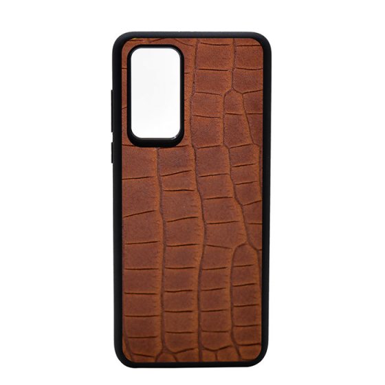 قاب موبایل چرم هوآوی P40 Pro چرم عسلی