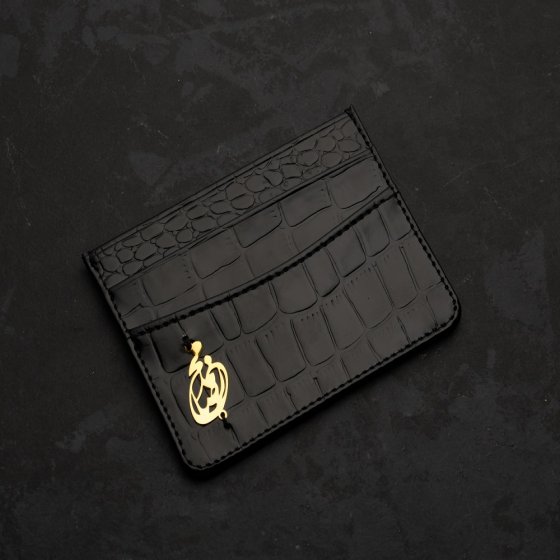 کیف کارت طلا چرم اسم محمد رضا