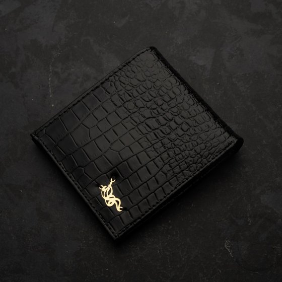 کیف جیبی طلا چرم اسم سعید