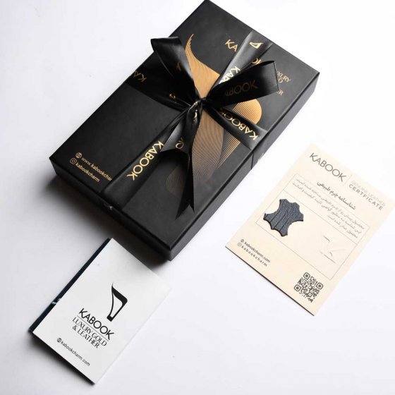 کیف کتی طلا چرم اسم پویا