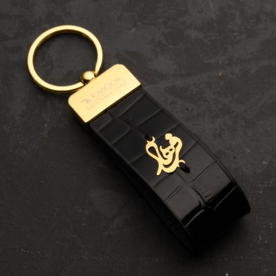 جاکلیدی طلا چرم اسم فرهاد