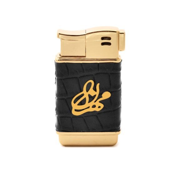 فندک طلا چرم اسم مهران