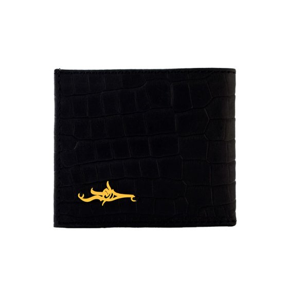 کیف جیبی چرم طلا اسم حامد