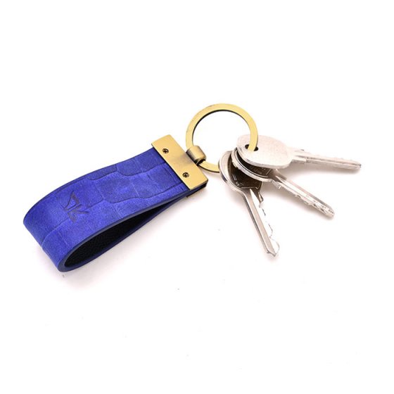 جاکلیدی طلا چرم با پلاک لوگو ولوو