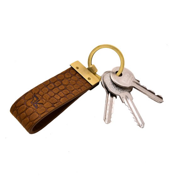 جاکلیدی طلا چرم با نماد ماه خرداد