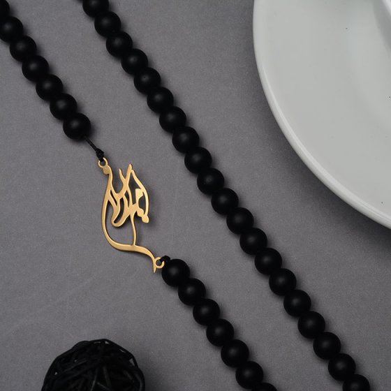 گردنبند با پلاک طلا اسم امیرارسلان