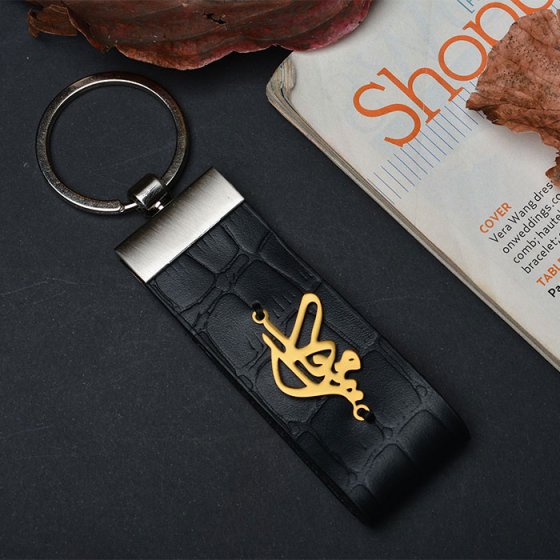 جاکلیدی طلا چرم اسم کامیار