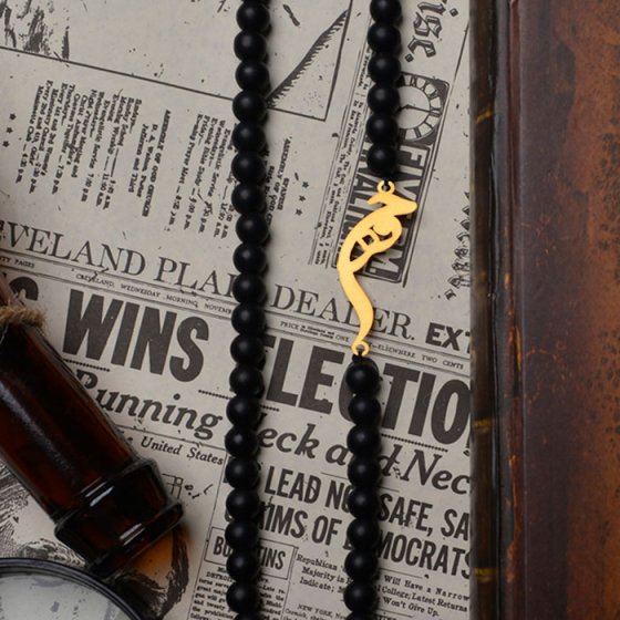 گردنبند با پلاک طلا اسم فرح