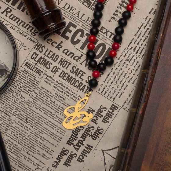 گردنبند با پلاک طلا اسم فریناز