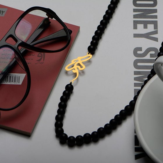 گردنبند با پلاک طلا اسم اکبر