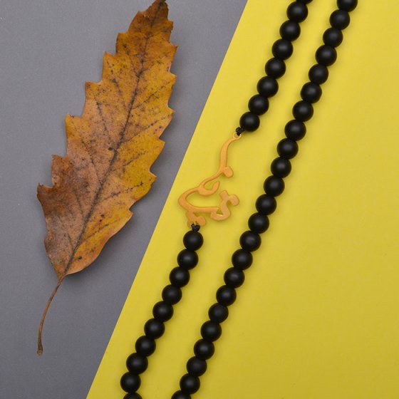 گردنبند با پلاک طلا اسم تیانا