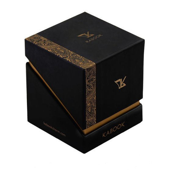 دستبند طلا چرم با پلاک حرف ب