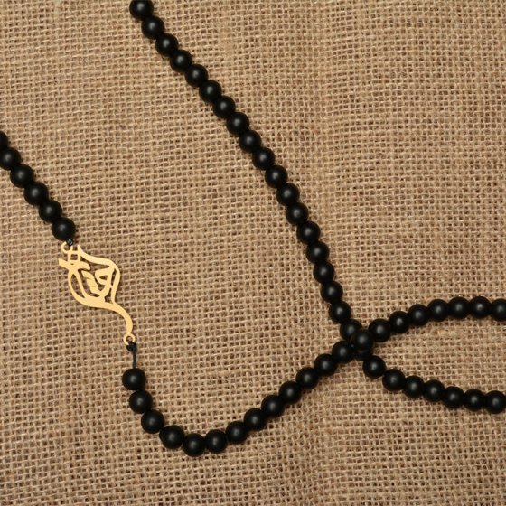 گردنبند با پلاک طلا اسم احسان