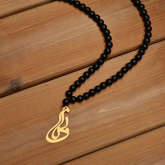 گردنبند با پلاک طلا اسم بیتا